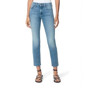 Joe's Jeans Lara Mid-Rise Cigarette Denim Light Wash Charisma Size 26